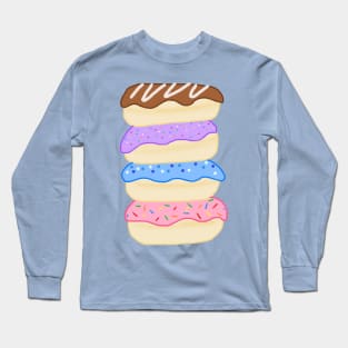 Donut Stack Long Sleeve T-Shirt